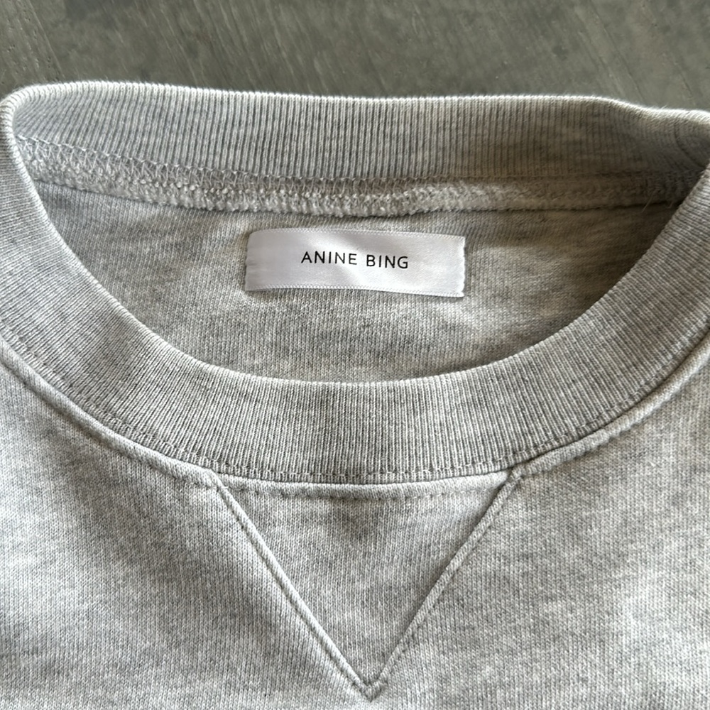 Anine Bing Ramona Hamburg Sweatshirt Pullover - Picture 5 of 12